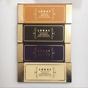 4 Lorac Eyeshadow Palettes